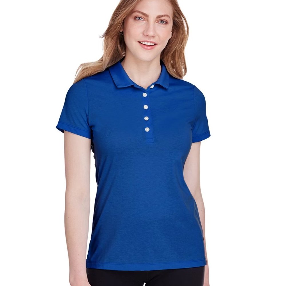 Puma 596921 Ladies Fusion Golf Polo Color SURF THE WEB Size L, XL, XXL (New)